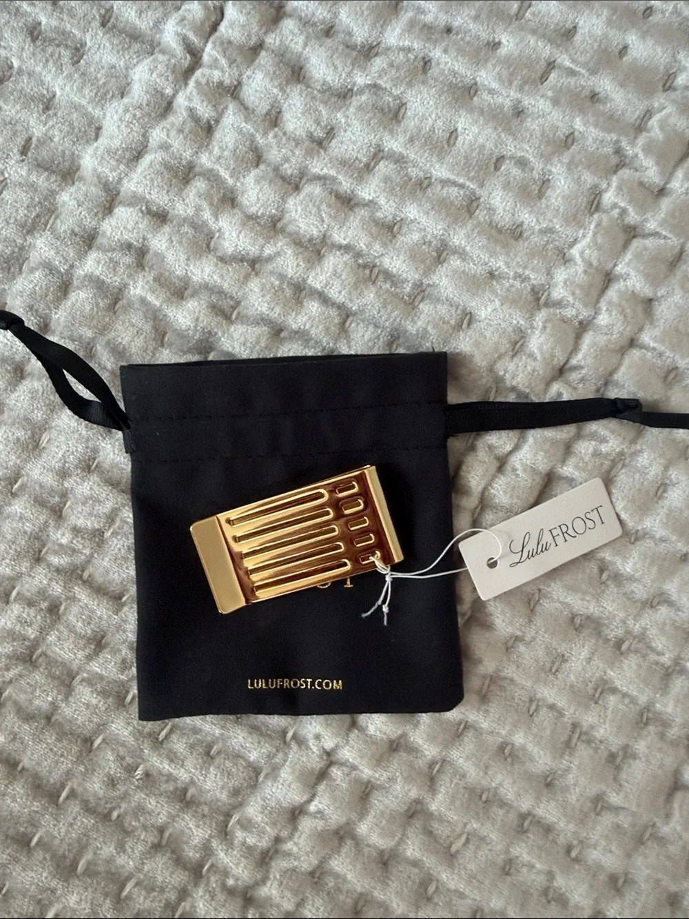 NWT Lulu Frost Money Clip
